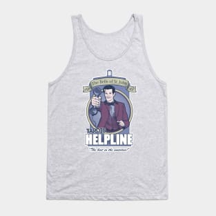 TARDIS Helpline (Bells of Saint John) Tank Top